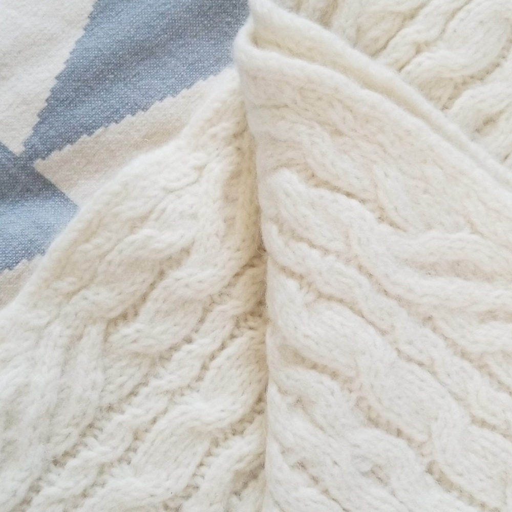 NWT Ralph Lauren Plush Alpaca Knit Scarf - Picture 5 of 5